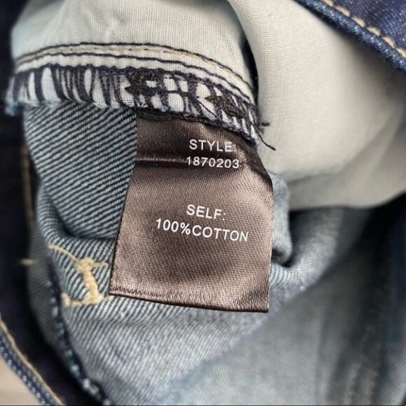 High Waisted Button Cuff Jeans Size 10 - Picture 11 of 12